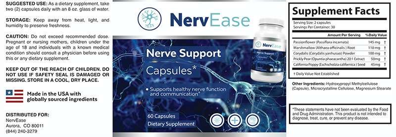 NervEase Ingredients